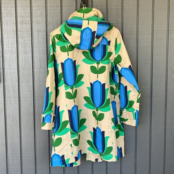 Boden Raincoat Orla Kiely pattern - Picture 4 of 13
